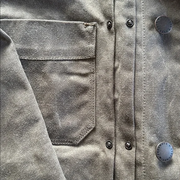 Freenote Cloth Riders Jacket Waxed Canvas - Picture 3 of 4
